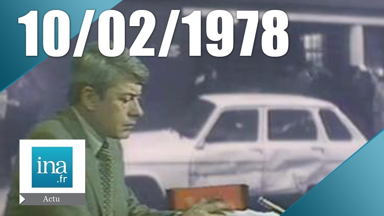 20H TF1 du 10 Février 1978 | Fusillade à Boulogne-sur-Seine | Archive INA