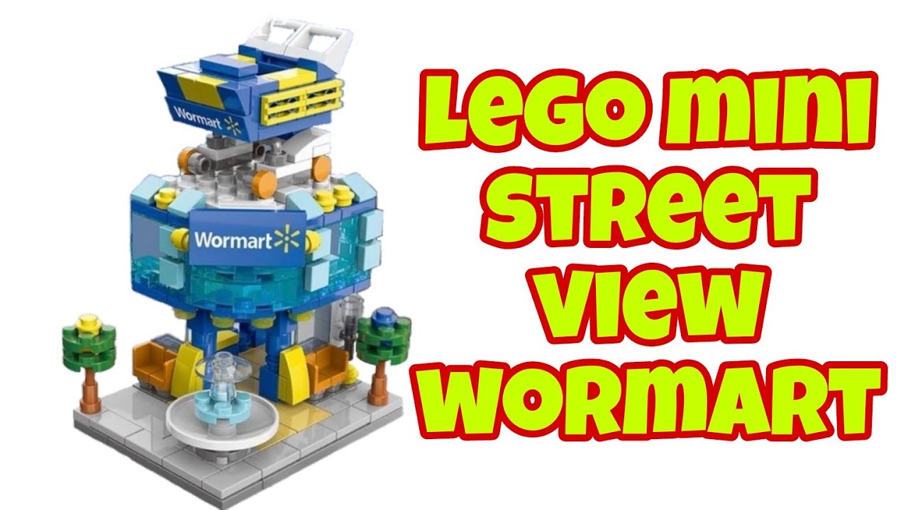 Merakit lego lelebrother mini stret view wormart