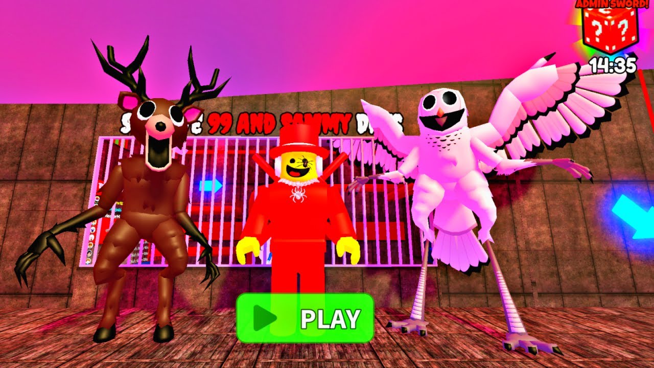Sammy's Deer 99 Nights In Forest Prison Run Gameplay #roblox #99nightintheforest
