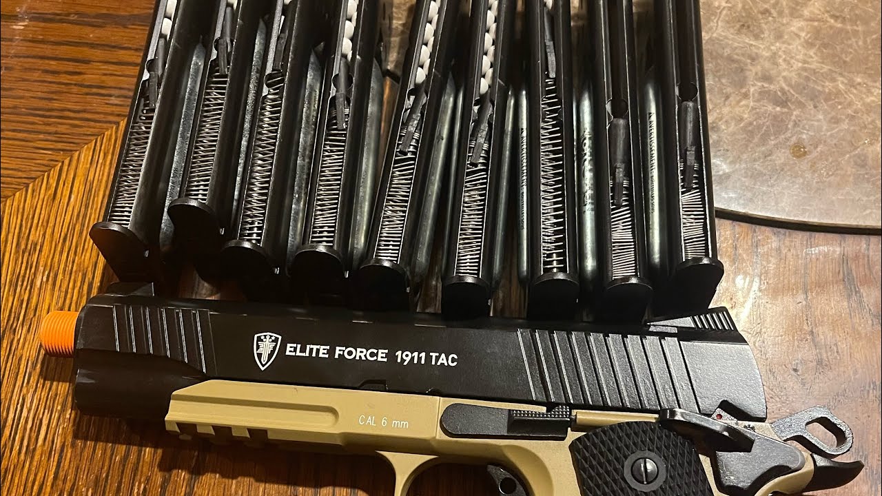 Elite Force 1911 leaking magazine fix.