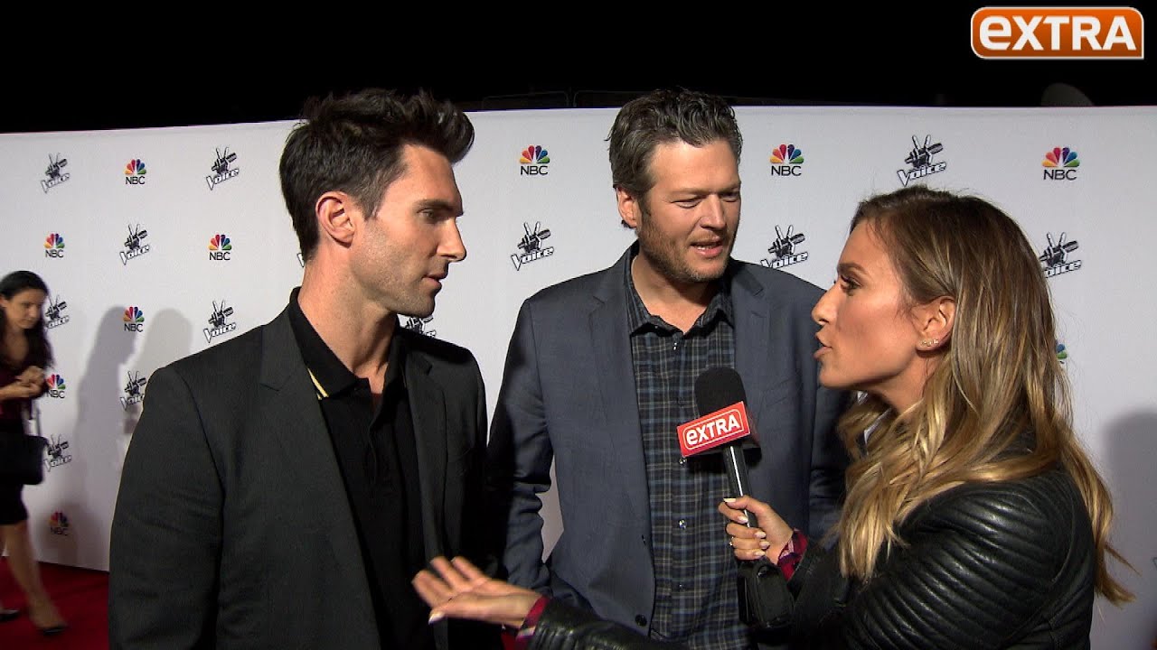 Adam Levine and Blake Shelton on People's Newest Sexiest Man Alive