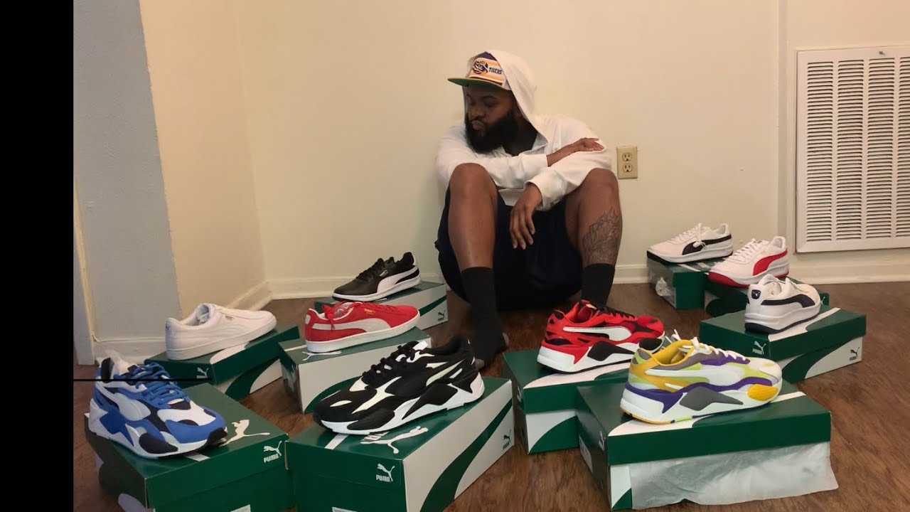Puma rs-x3 and a few other puma shoes review | 10 pairs I bought | Puma crazy!!!