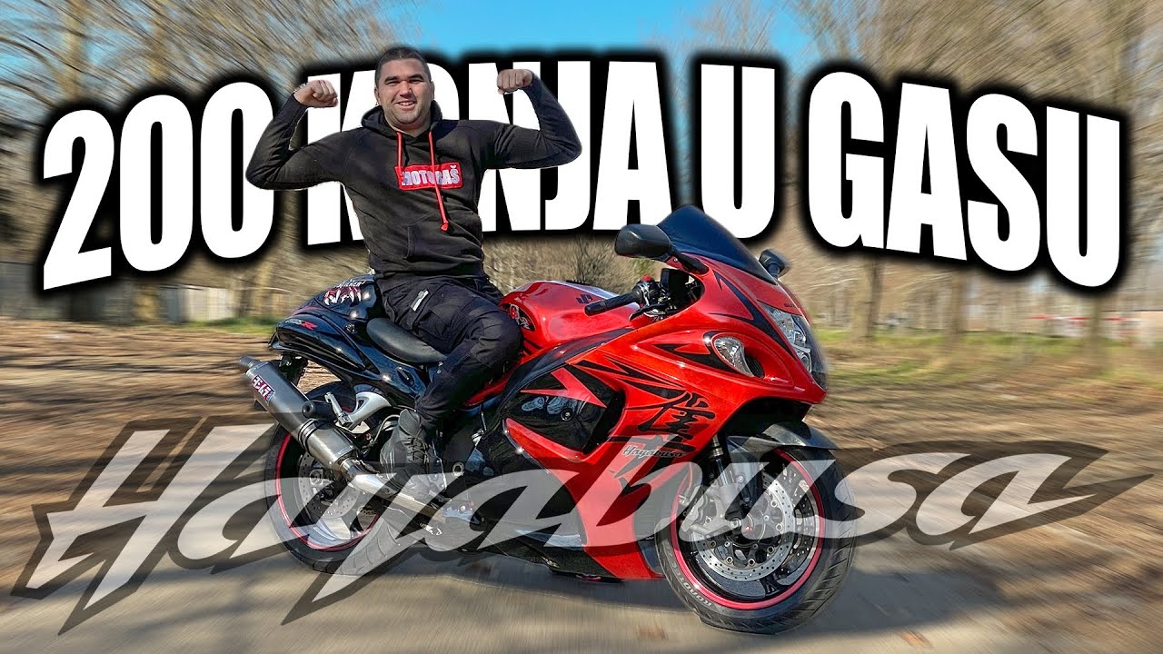 VOZIM NAJBRŽI MOTOR NA SVETU (svojevremeno) - SUZUKI HAYABUSA 1300 | TPM #27