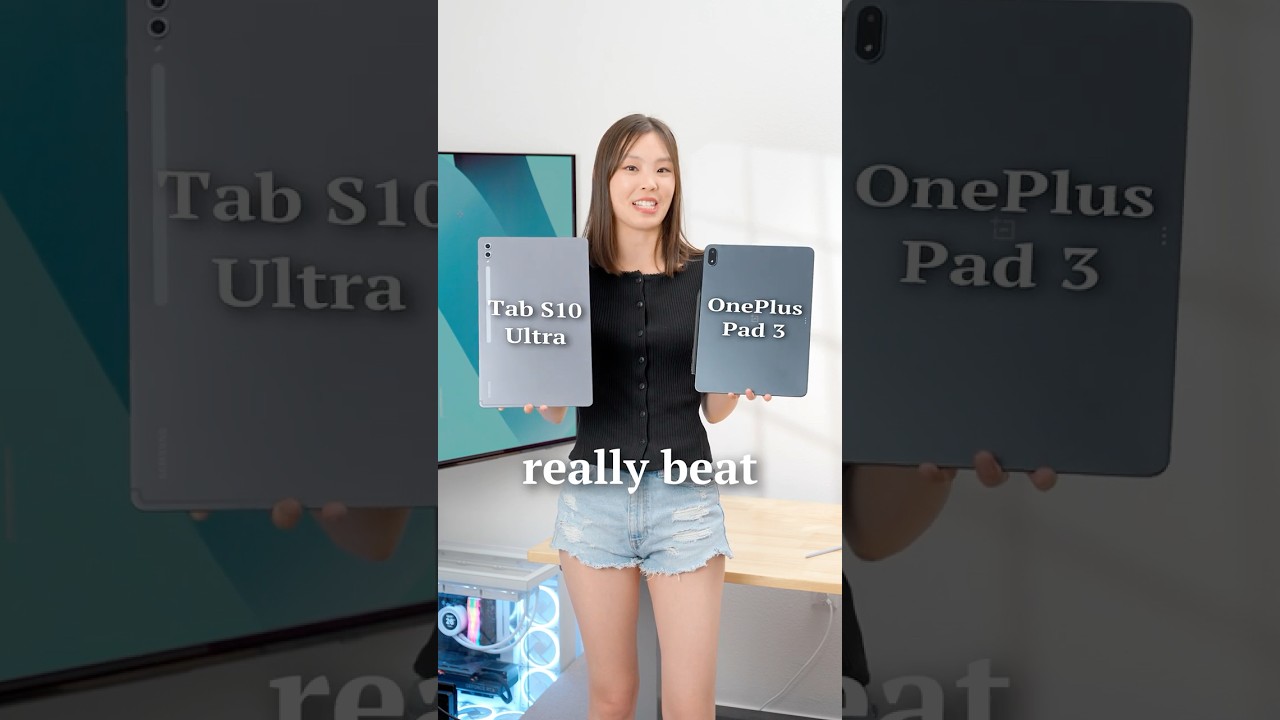 Can Other Android Tablet Beat Samsung? | Tab S10 Ultra vs OnePlus Pad 3