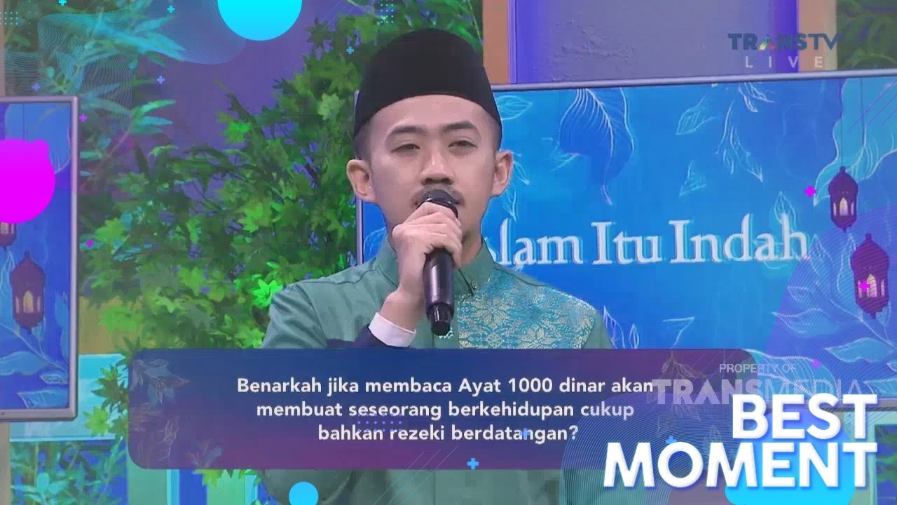 Manfaat Dari Membaca AYAT 1000 DINAR | Best Moment #IslamItuIndah (25/1/22)