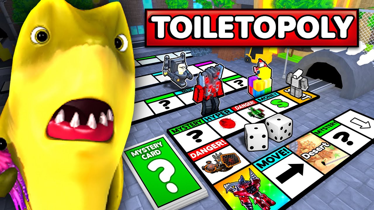 We Played the Toilet Tower Defense BOARD GAME..
