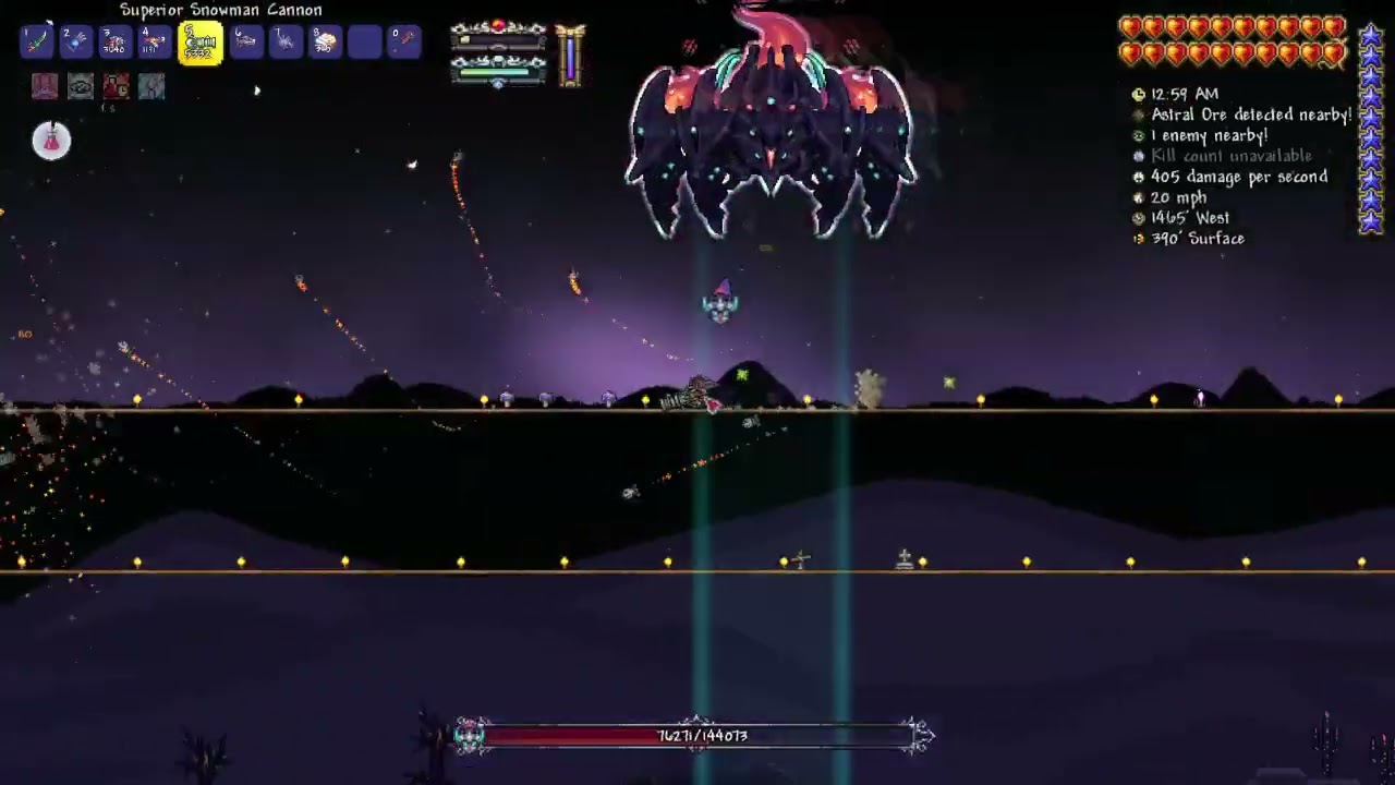 Terraria Calamity Infernum — Astrum Aureus