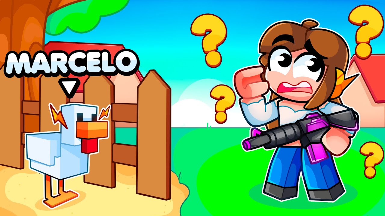 ME TRANSFORMEI EM ANIMAL pra ME ESCONDER no Roblox!
