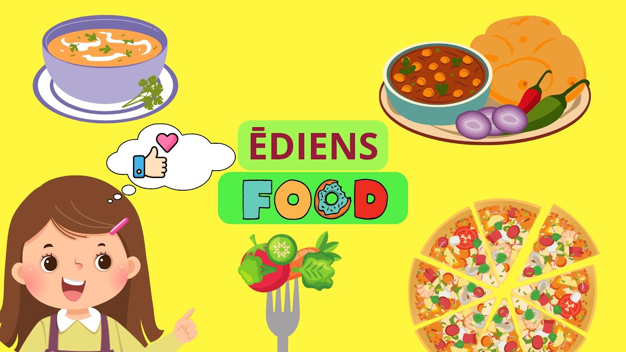Food and Meals in Latvian / Ēdiens un ēdienreizes
