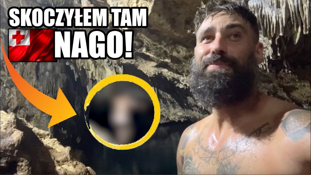 TONGA - KĄPAŁEM SIĘ NA WALETA W WIELKIEJ JASKINI!