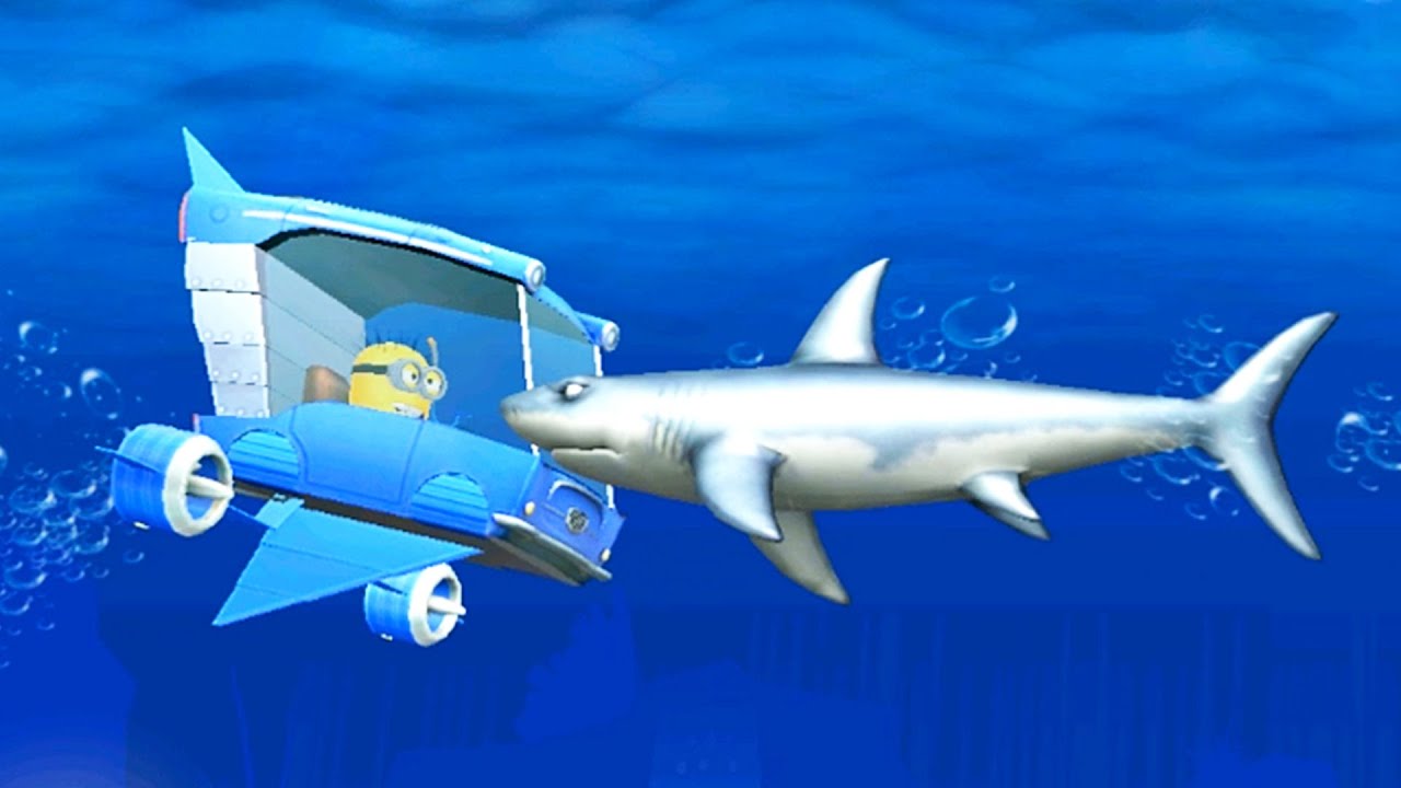 Diving with minion Submarine Prop ! Minion rush Old version