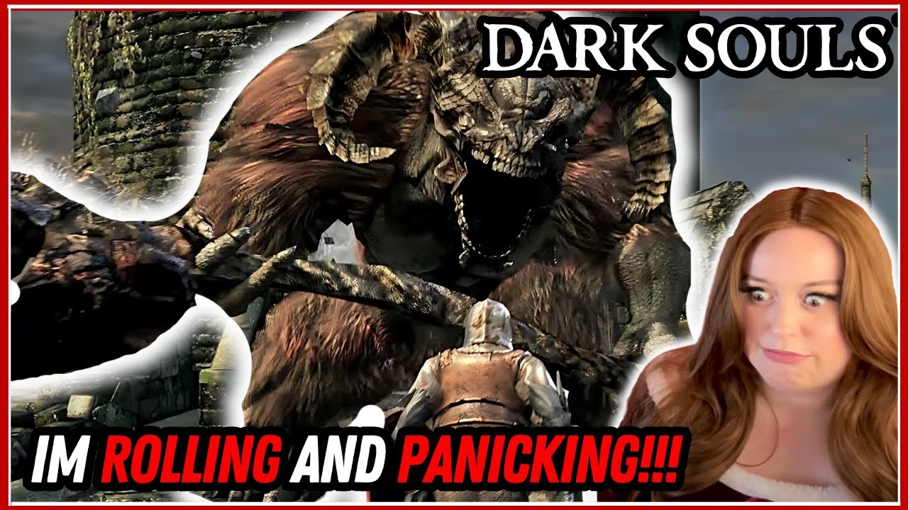 DARK SOULS | Beating the TAURUS DEMON | Scottish Noob Panicking and Rolling