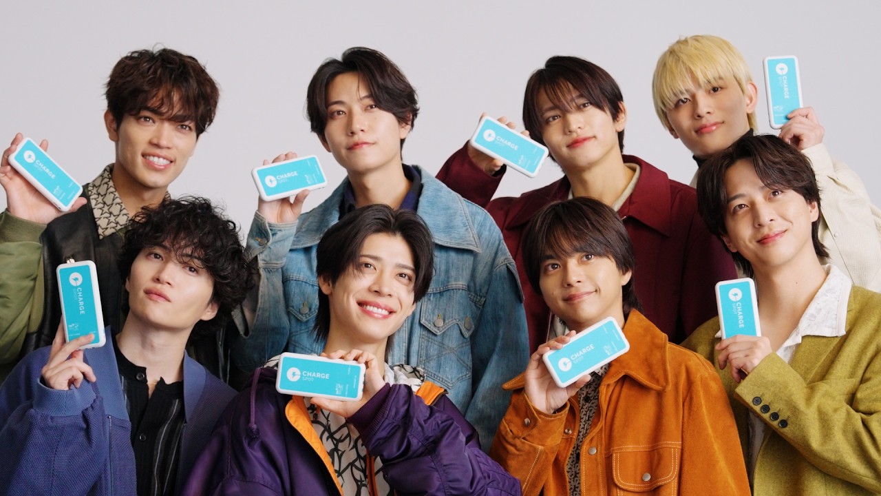 CHARGESPOT &times; timelesz メイキング動画を公開🎉