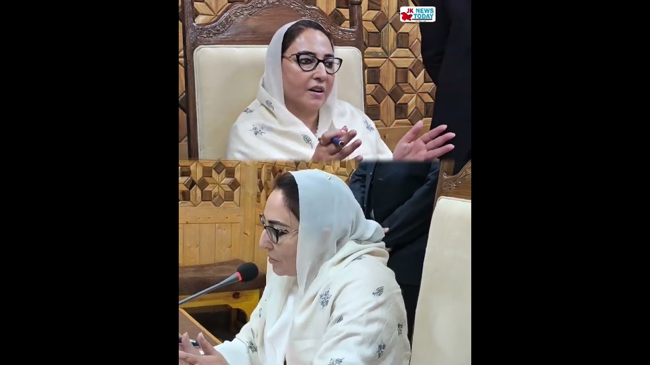 Darakhshan Andrabi Holds Meeting With Religious Scholars, Officials Ahead of Major Religious Days