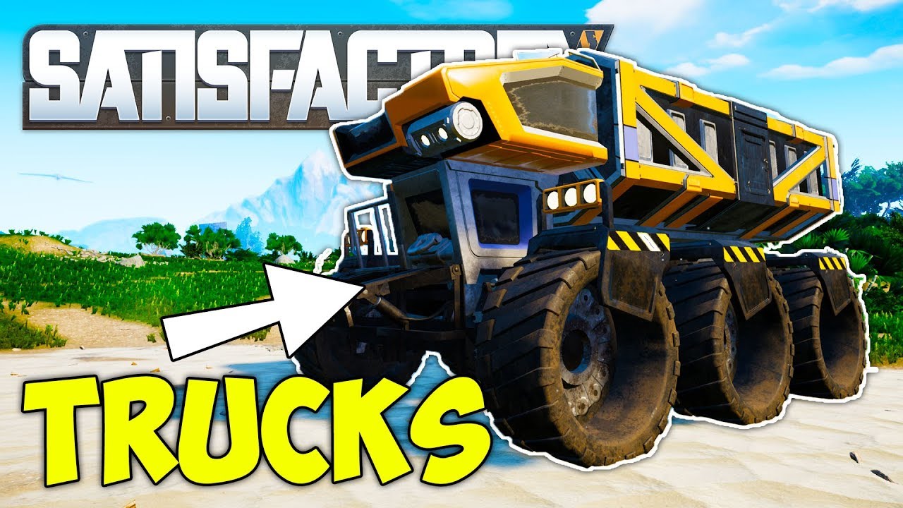 New Off-Road Truck! Exploring the Map! Satisfactory Gameplay