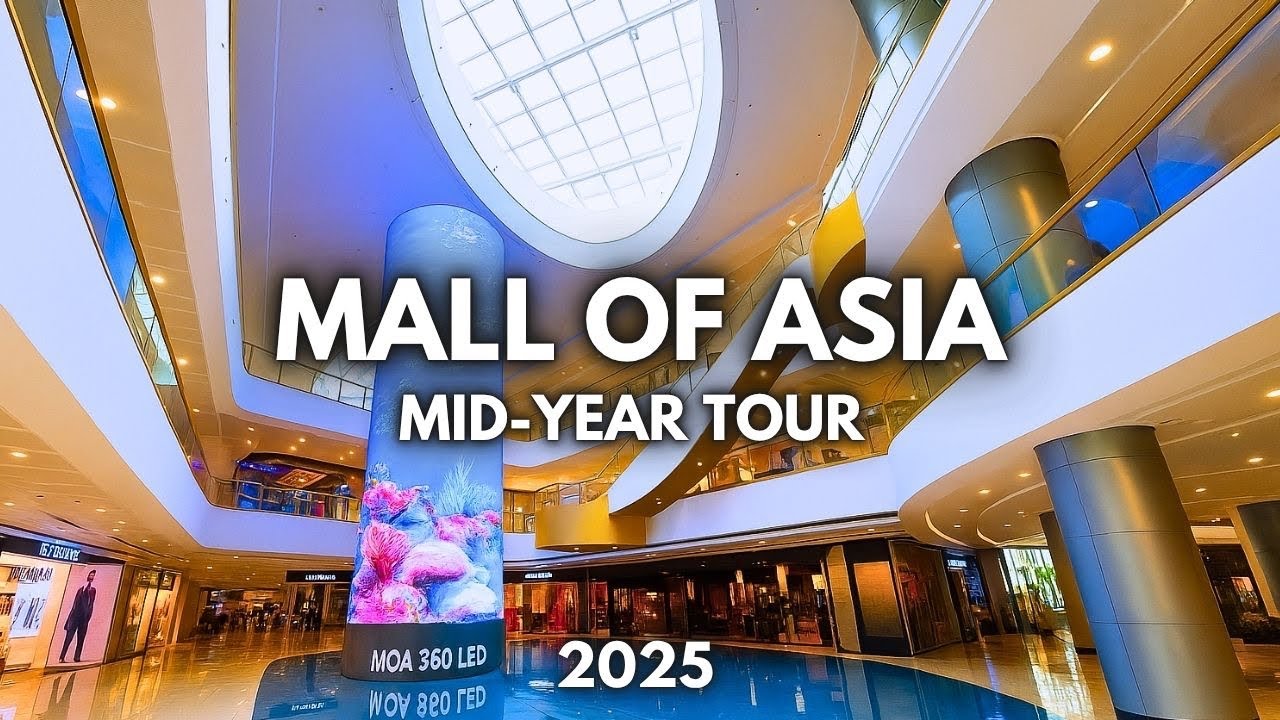 Mall of ASIA Mid-Year Tour 2025 | New Stores, Bonsai and Marian Exhibit, Independence Day | 4K HDR
