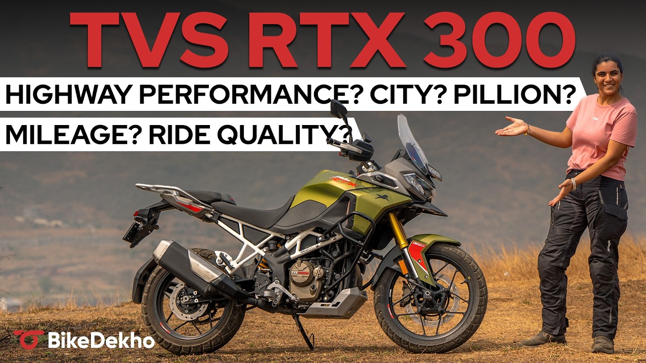 TVS Apache RTX 300 Review | The Complete Review!