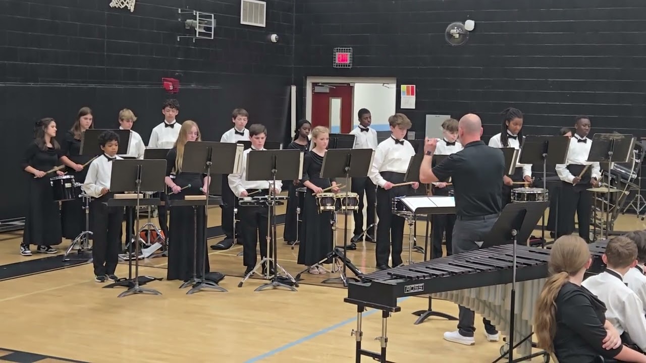BMS Concert Band: Spring Concert - Percussion Ensemble #BandPerformance