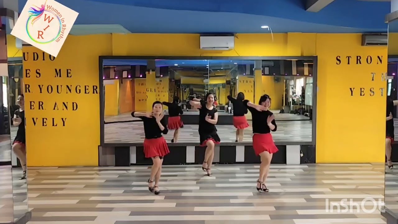 One Way Ticket Remix Line Dance by @stephanebeauchamp3122 & @marysegagnon2699 
