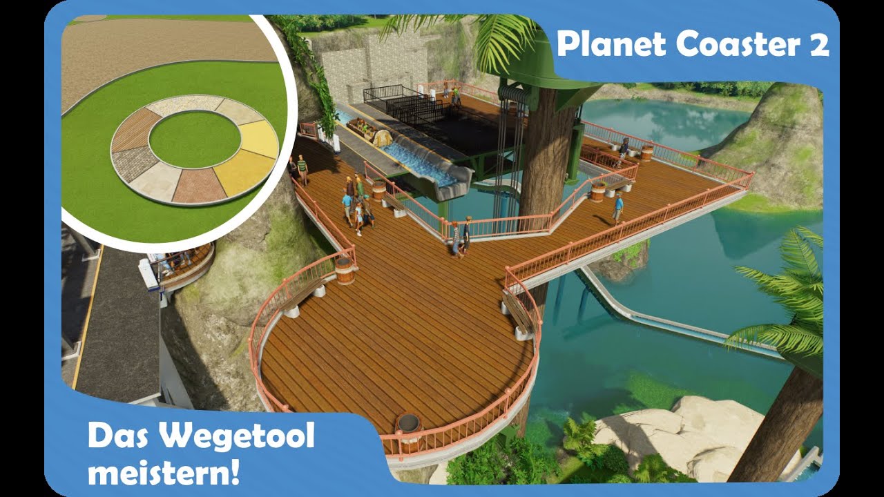PLANET COASTER 2 - DAS WEGETOOL MEISTERN || TUTORIAL #planetcoaster2 #planetcoaster