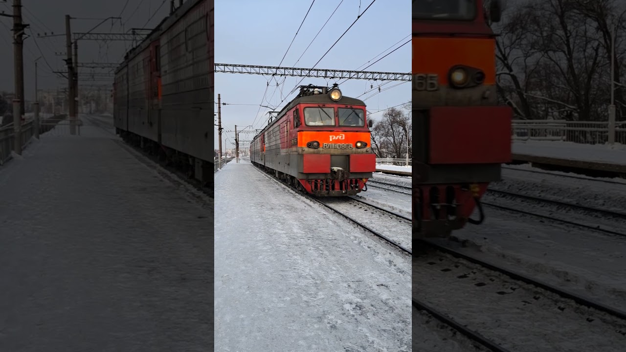 ВЛ11-096/ВЛ11-098Б следует резервом мимо ст. Которосль