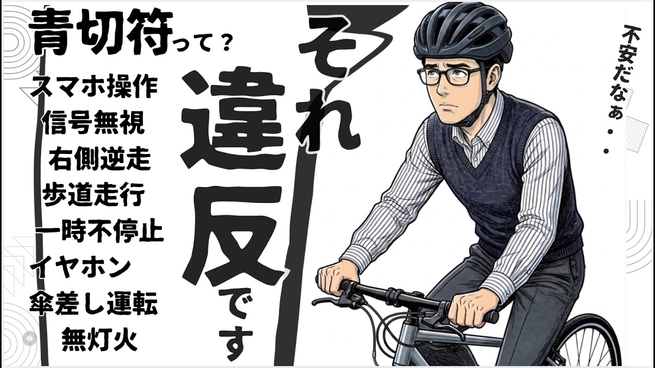 自転車も青切符に！【2026年4月開始】反則金いくら？知らないと危険な交通ルール総まとめ