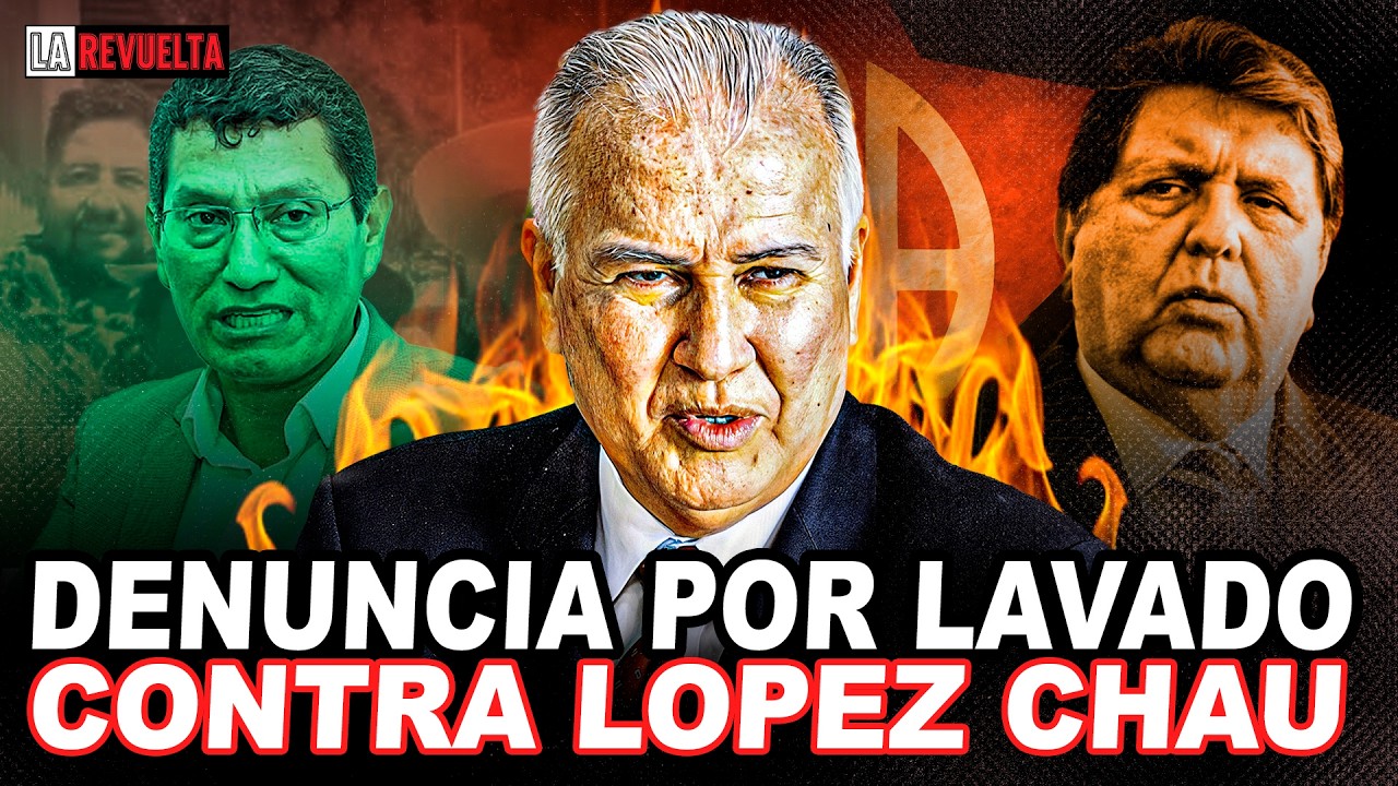 ¡B0MBA POLÍTICA! DENUNCIA POR LAVADO CONTRA LÓPEZ CHAU | GINO ROMAN EN VIVO | LA REVUELTA 🔴