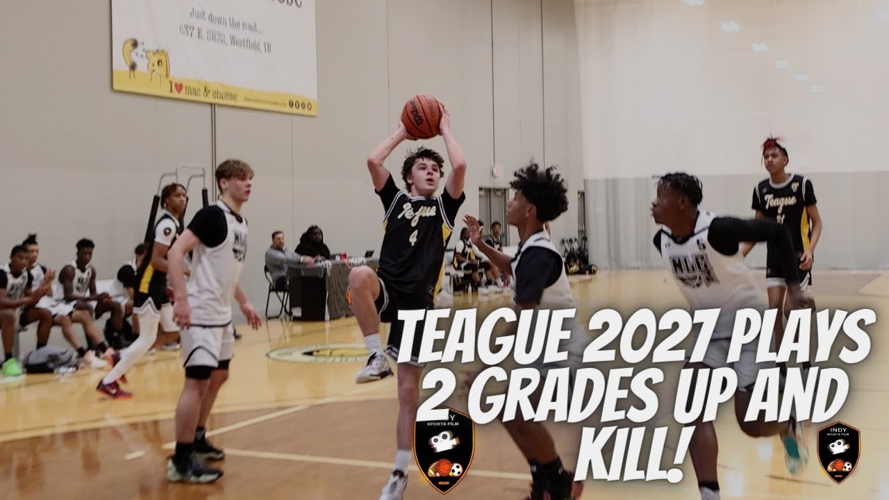 Team Teague 2027 Completely Destroys Next Level Elite 2025 at Prep Hoops! Playing up 2 Grades!!