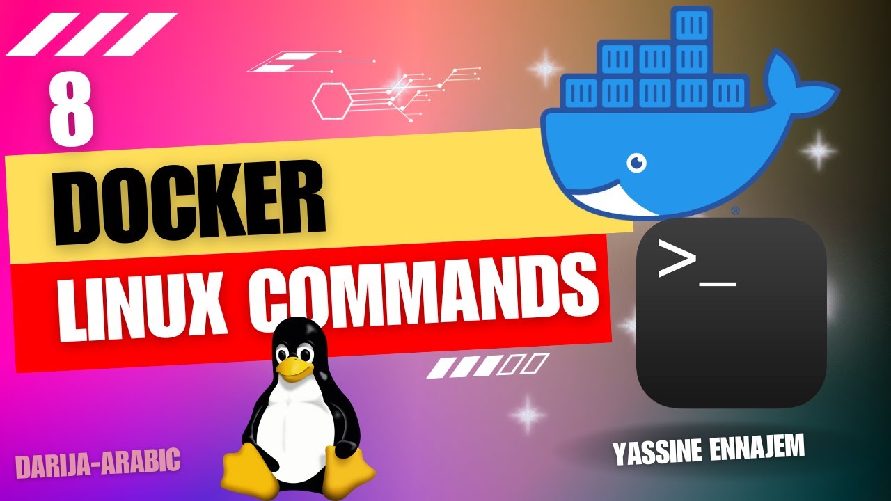 Docker , Linux Commands - Part 8: Navigating Folders and Files Inside Containers (Darija-Arabic)