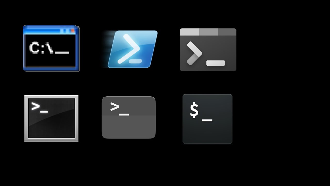 What does the console window look like in different OSes?