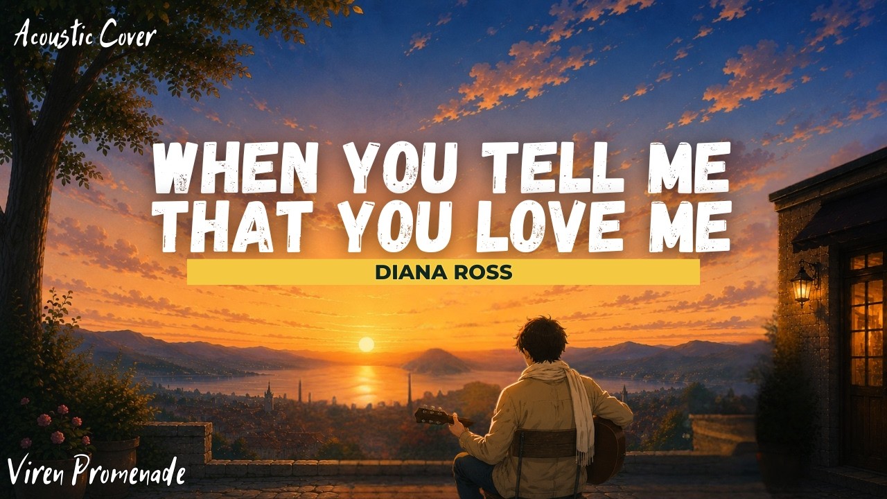 When You Tell Me That You Love Me - Romantic Acoustic Cover 💕 | Diana Ross Classic Love Song