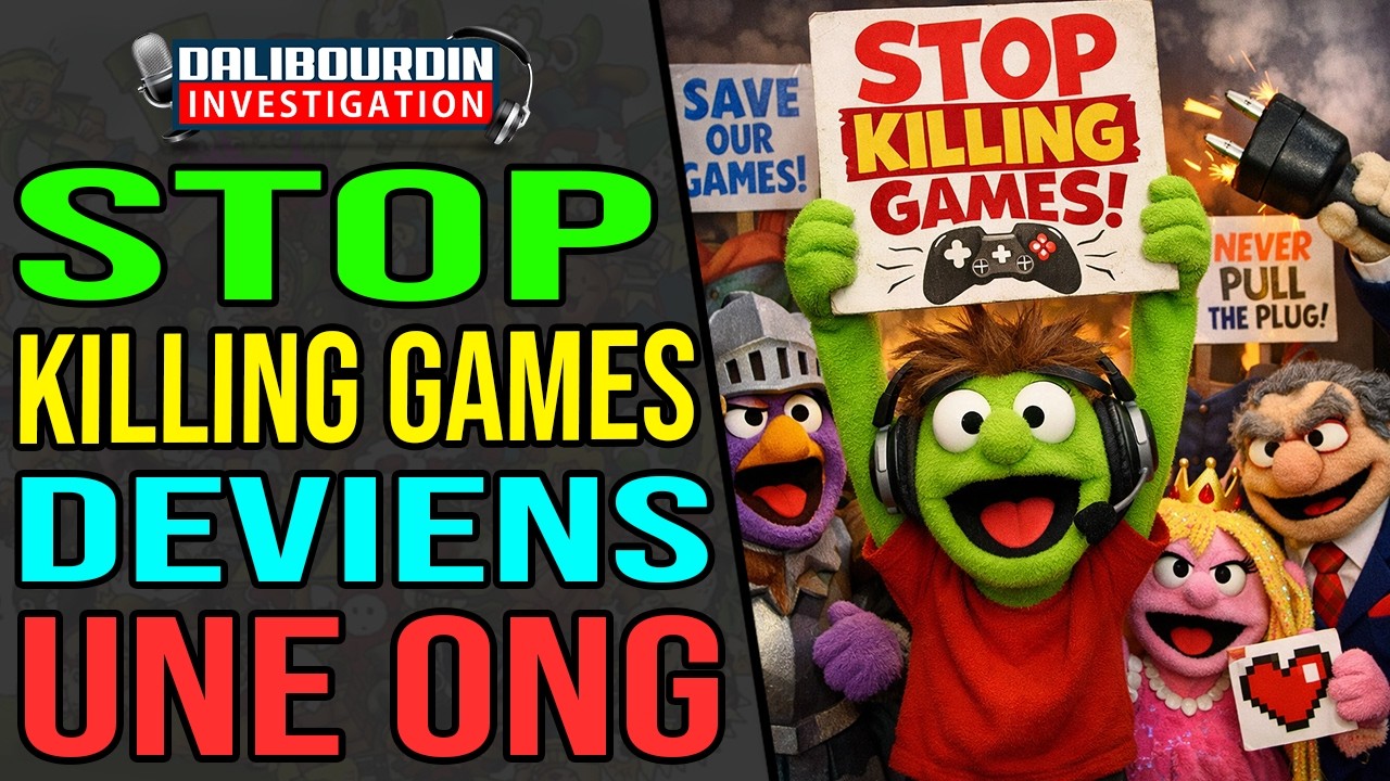 STOP KILLING GAMES DEVIENT UNE ONG