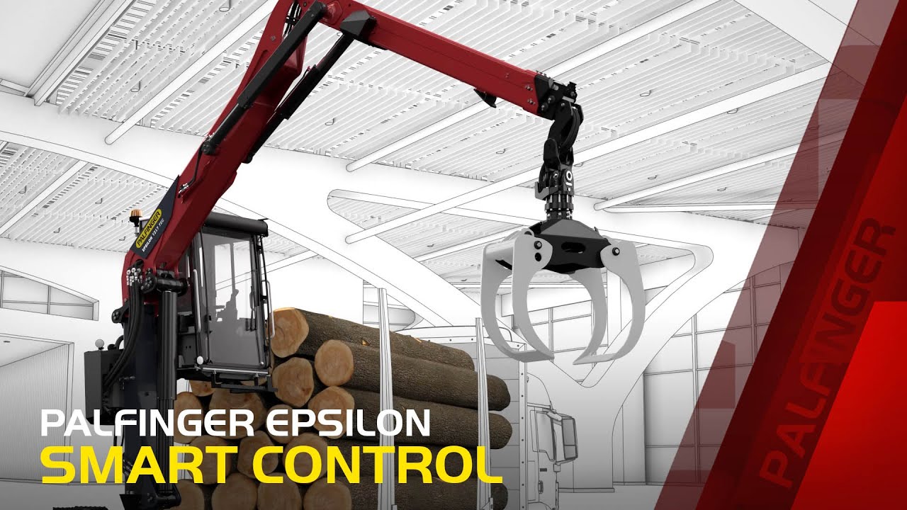 PALFINGER EPSILON SMART CONTROL &ndash; новая система помощи для лесозаготовительных кранов