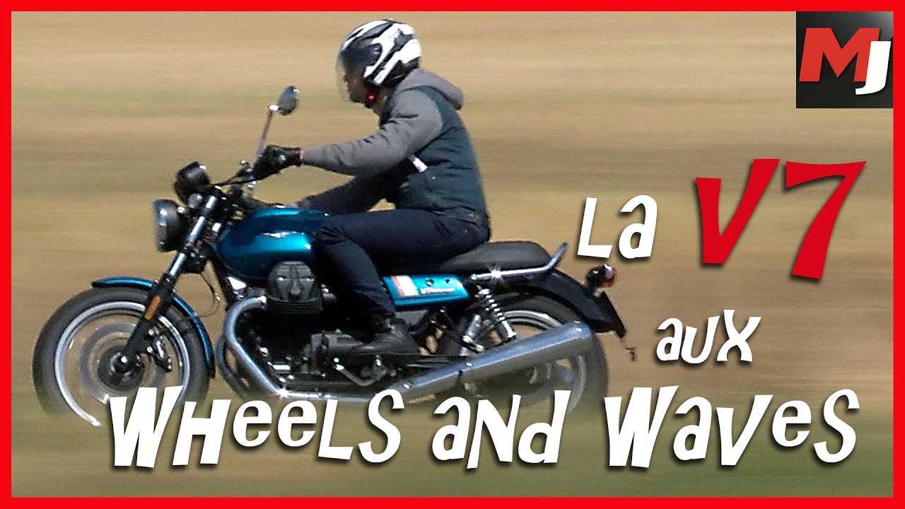ESSAI : la Moto Guzzi V7 fête ses 50 ans aux Wheels and Waves