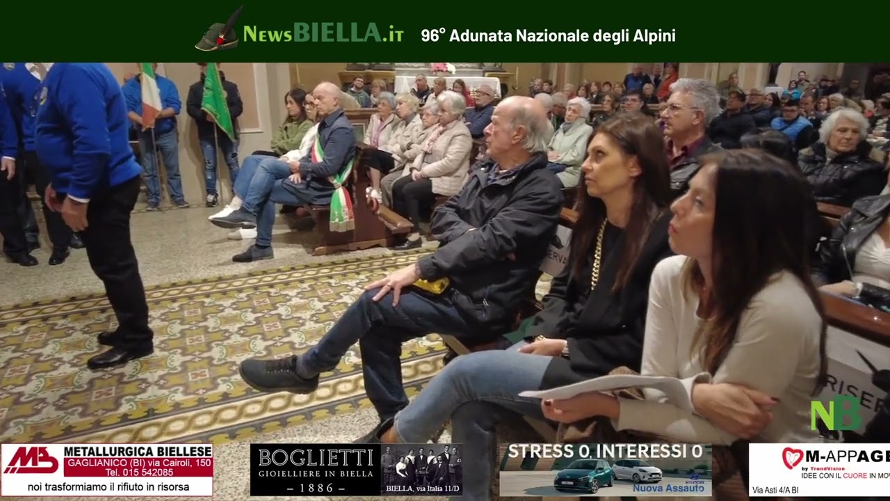 96° Adunata Alpini: il Coro A.N.A. Monte Cervino diretto dal maestro Ronchi Costante