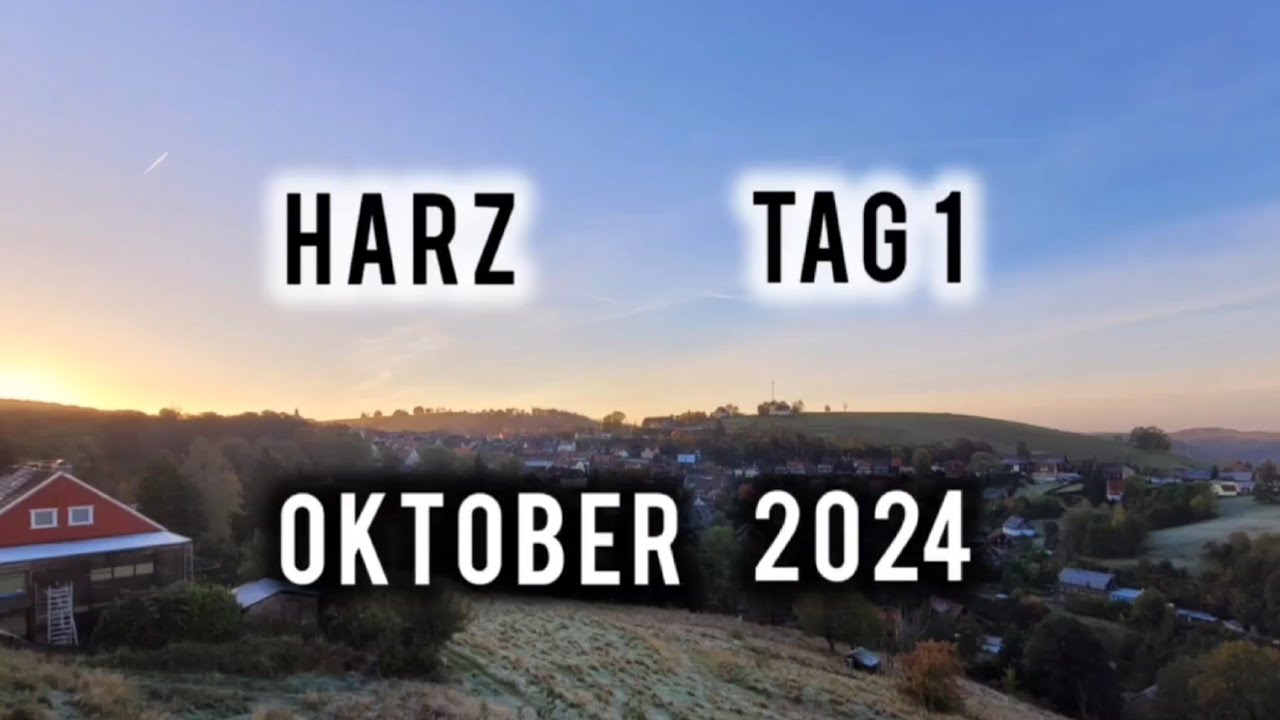 Urlaub im Harz 2024. Tag 1. Andreasberg