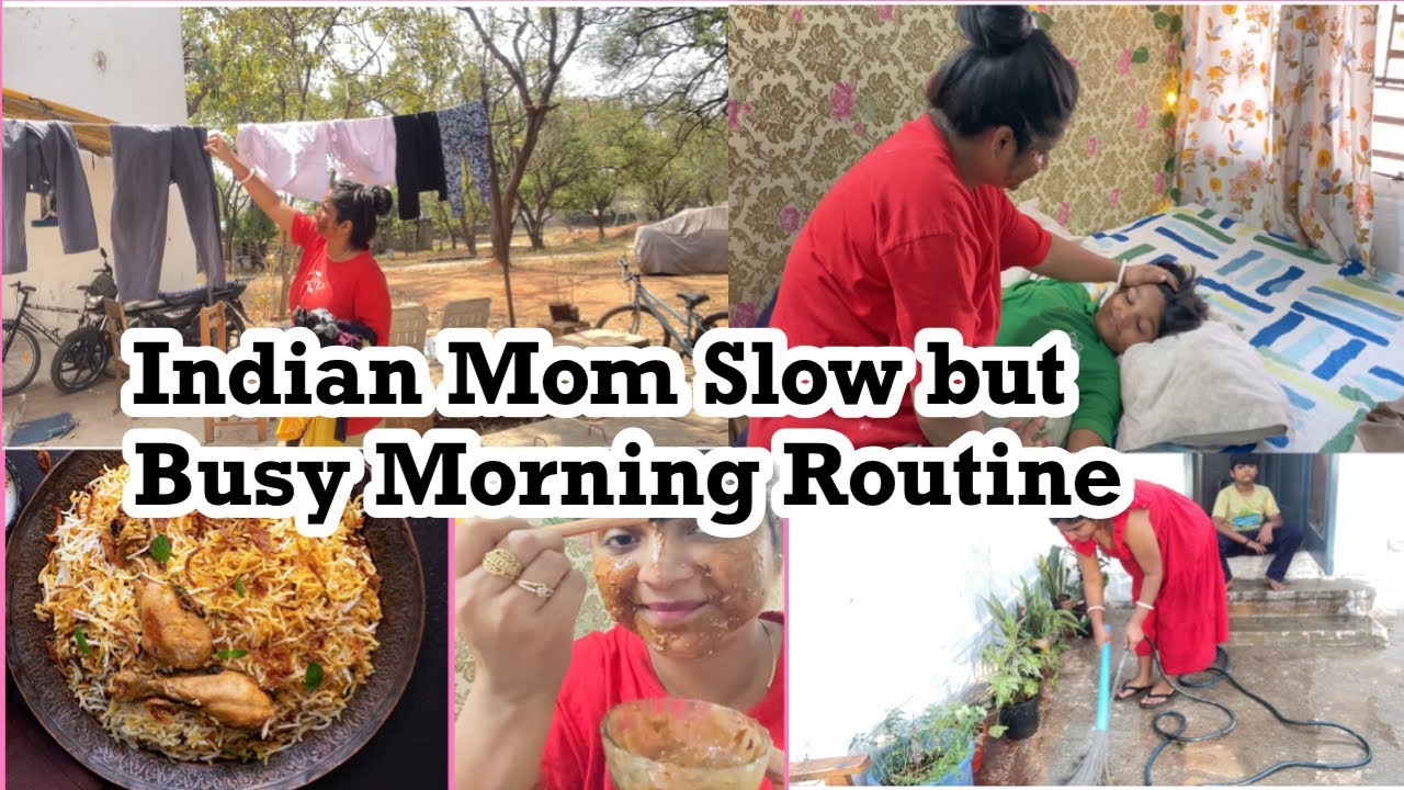 My Slow and Productive Morning To Evening Routine ~ Nature Fruits Facial at Home No chemical 