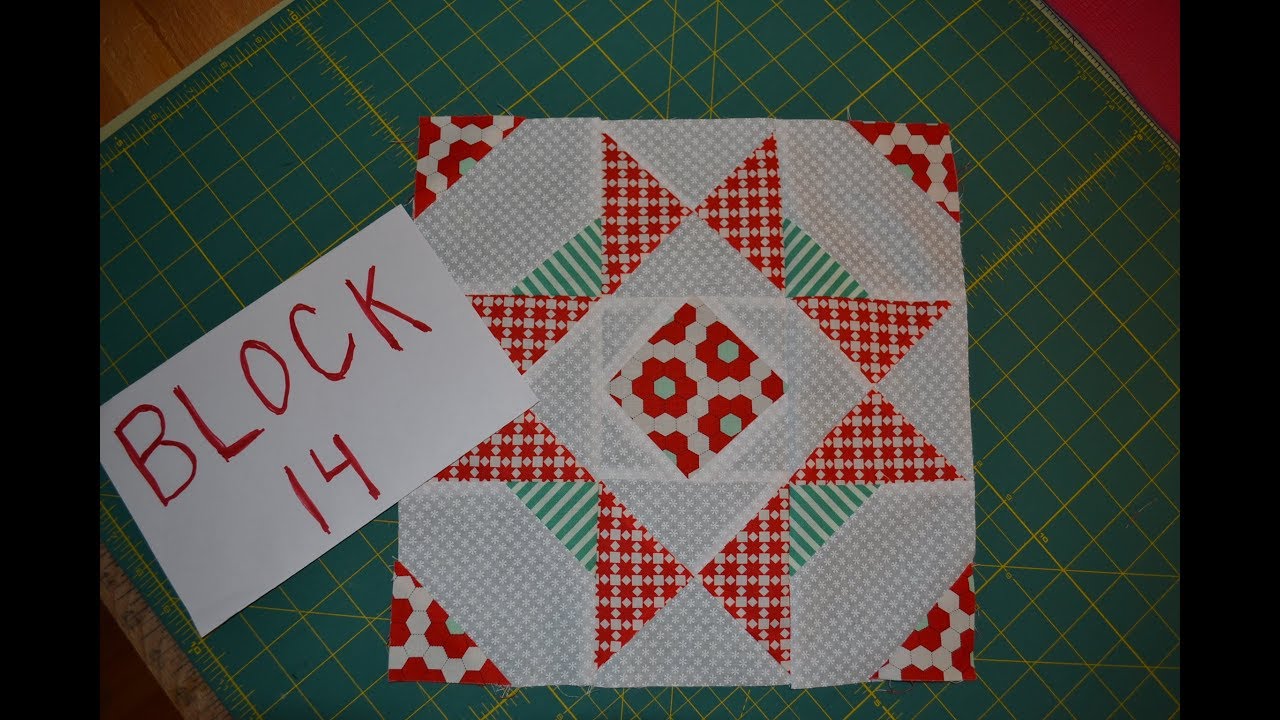 JEAN'S BLOCK PARTY ~ 2018 ~ Block Number FOURTEEN