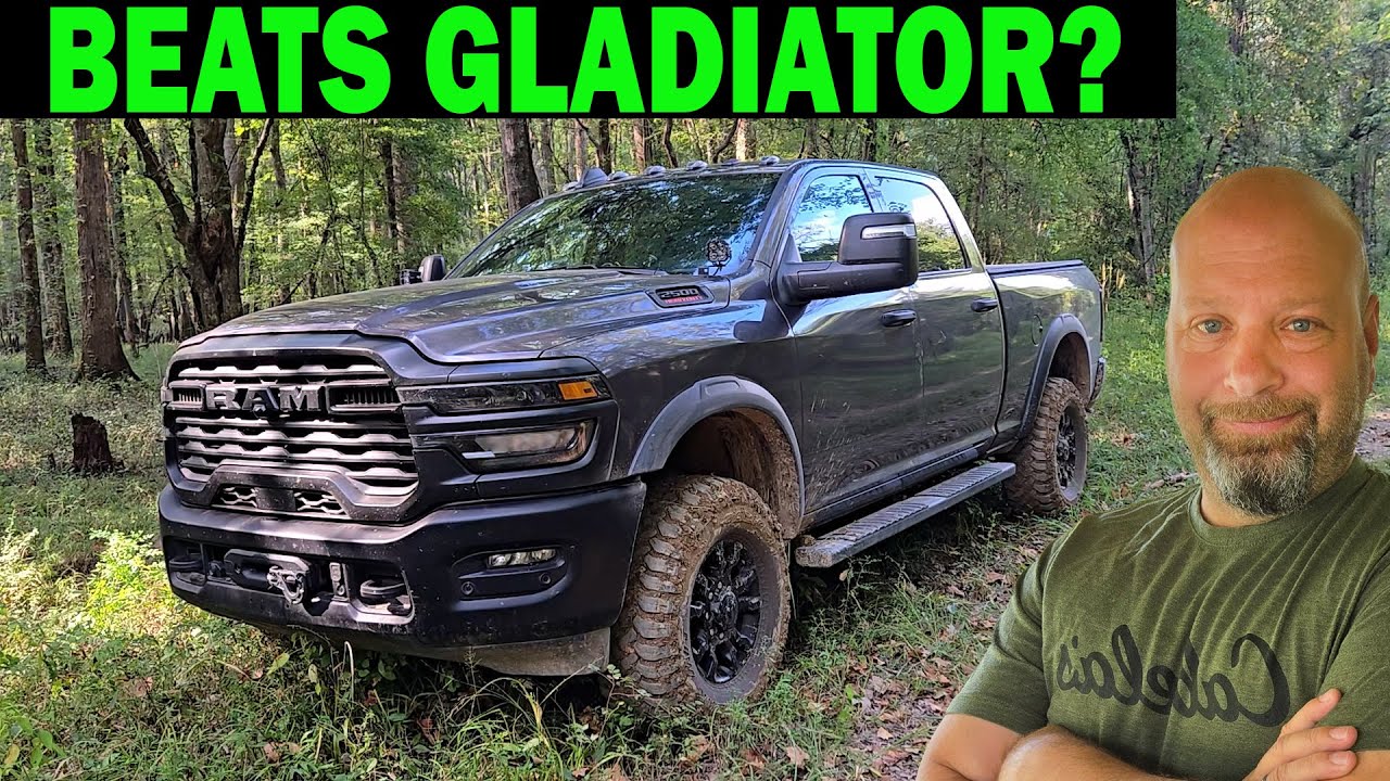 Что есть у Ram Power Wagon, чего нет у Jeep Gladiator
