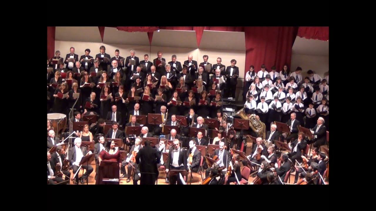 Fragmentos CARMINA BURANA Orquesta Sinfónica Nacional, Coro Nacional de Niños y Polifónico Nacional