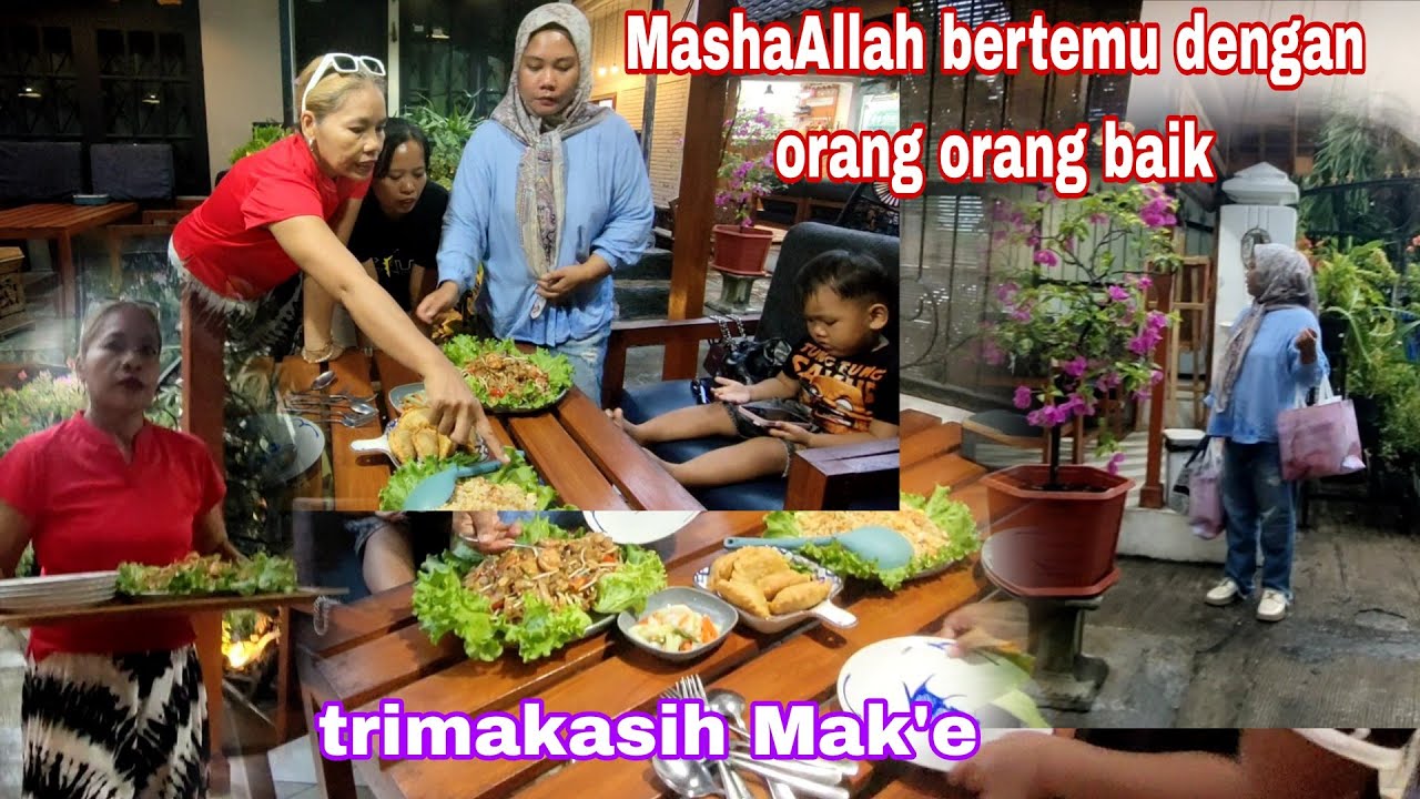 Sambang kerumah Mak Tina  nyonya menir 