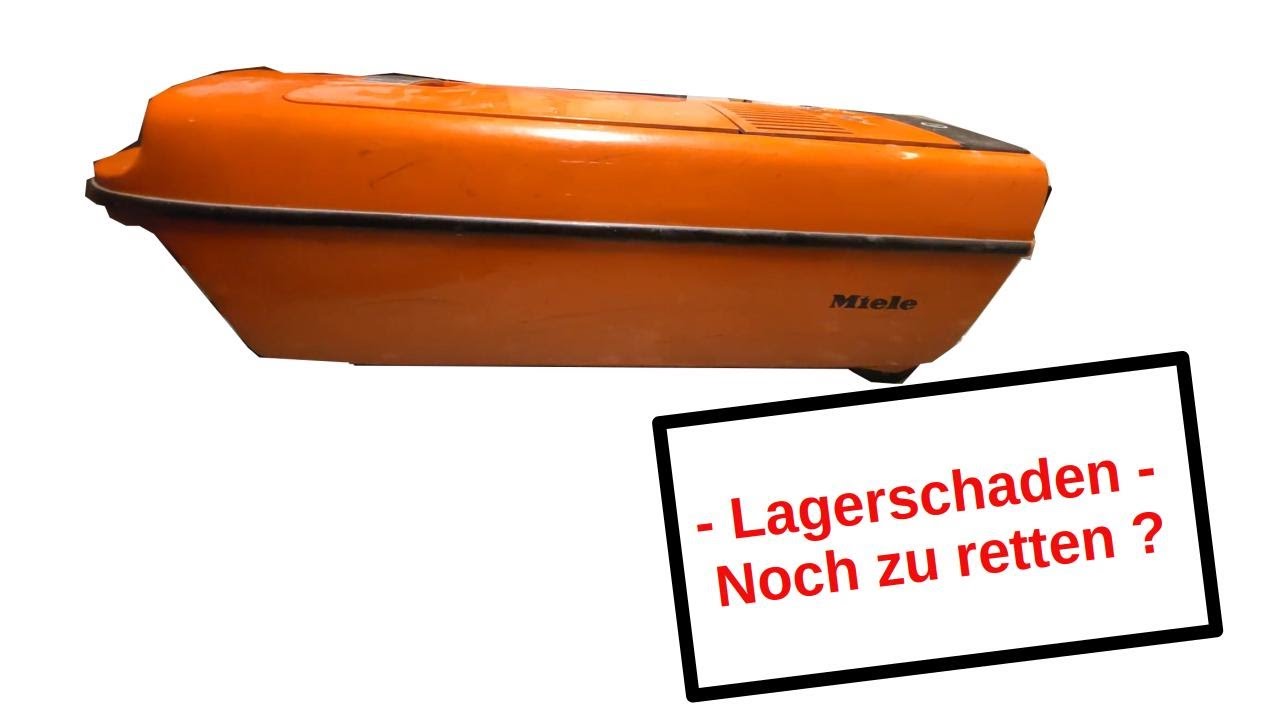 [244] 1970er Miele Staubsauger für 4 Euro repariert