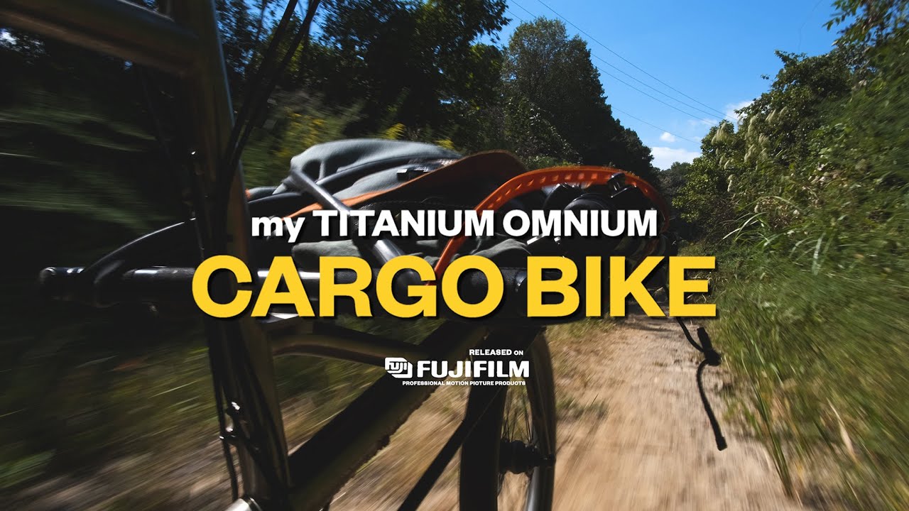 My Titanium Omnium Cargo bike - Lemme tell you about it!