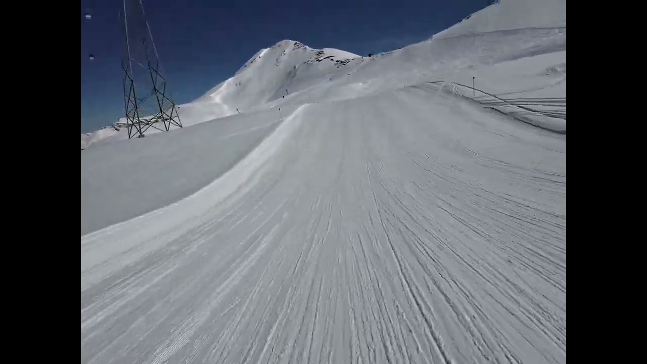 Black piste 1 -Red piste 21/22 Davos Parsen