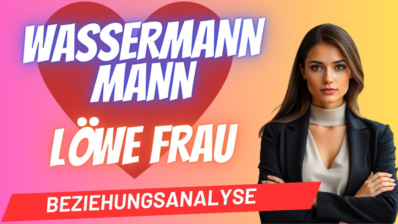 Wassermann Mann und Löwe Frau Beziehungsanalyse