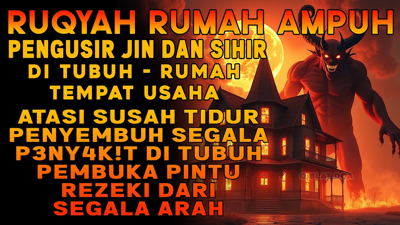 RUQYAH RUMAH PENGUSIR J!N & S!H1R DI RUMAH & TUBUH, PENENANG HATI & PENYEJUK JIWA | By Alaa Aqel