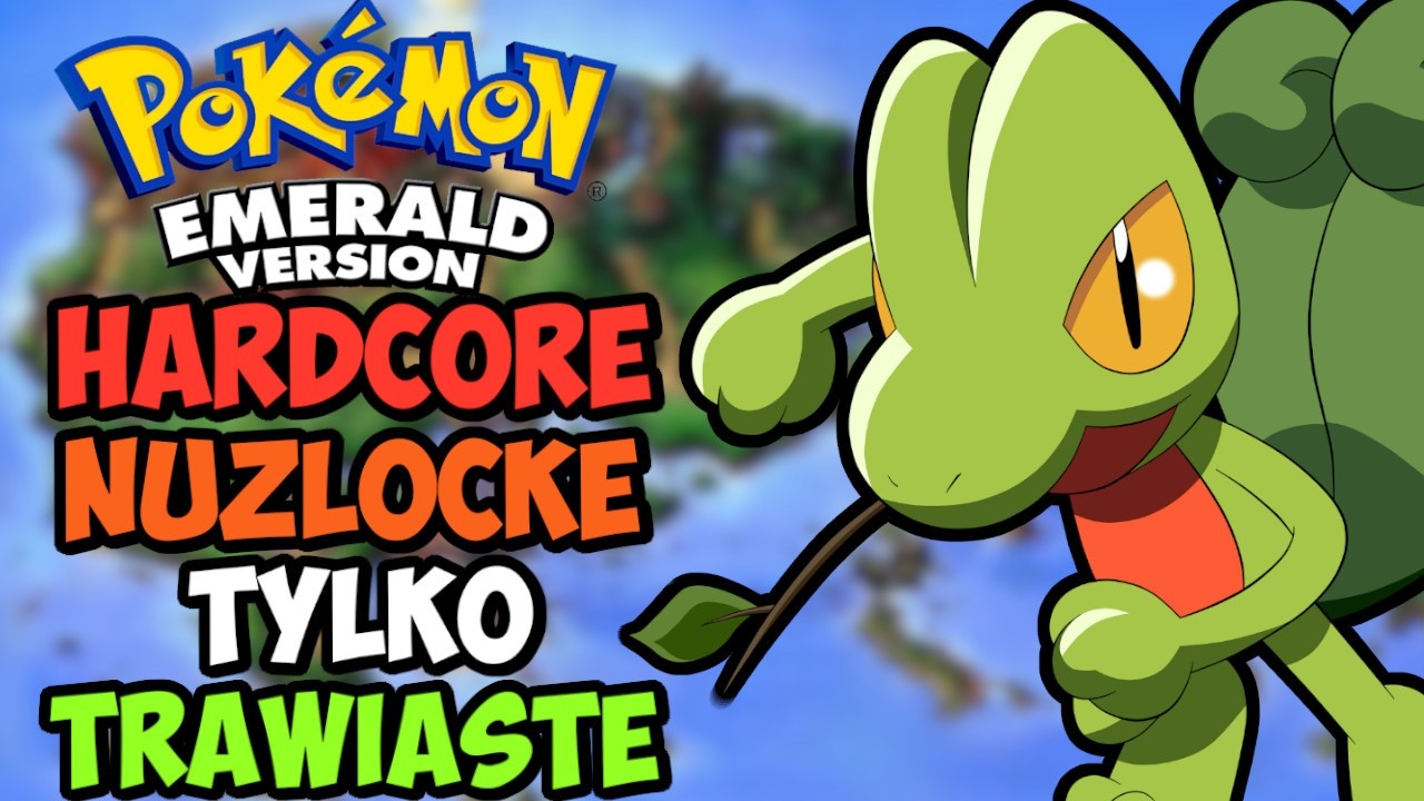 Czy Przejdę Pokemon Emerald Hardcore Nuzlocke TYLKO Trawiastymi Pokemonami?