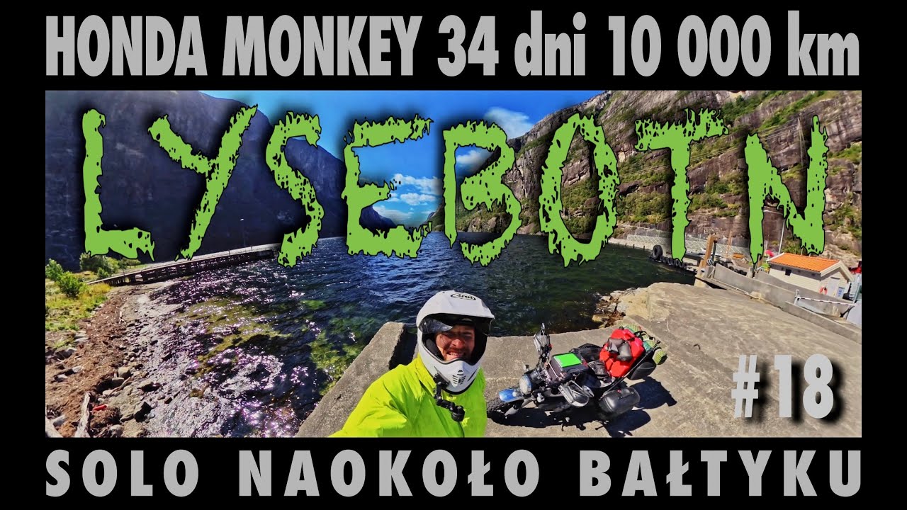 [ EP.18 ] Norwegia | serpentyny LYSEBOTN | spotkanie niespodzianka!!