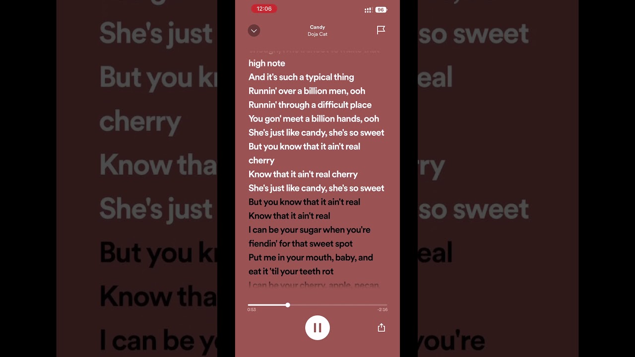 Candy-Doja Cat #lyrics #lyric #candy #dojacat