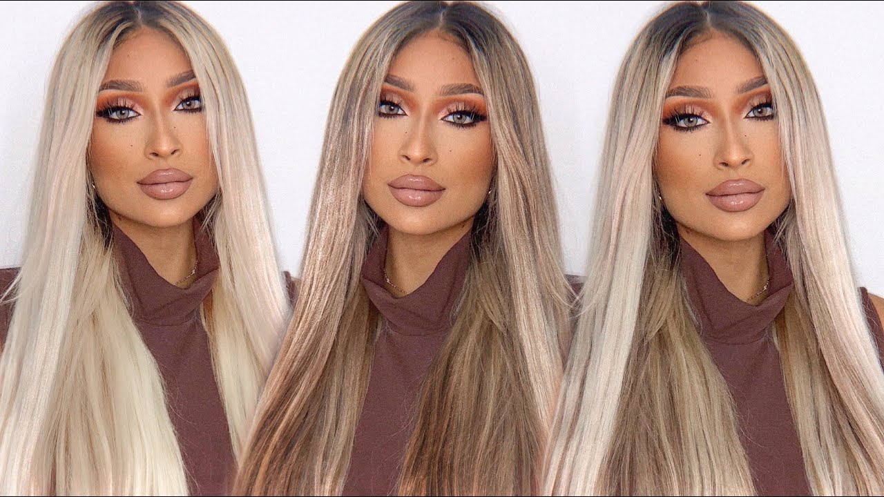 TESTING OUT ALL NEW BLONDE BELLAMI SILK SEAM EXTENSIONS